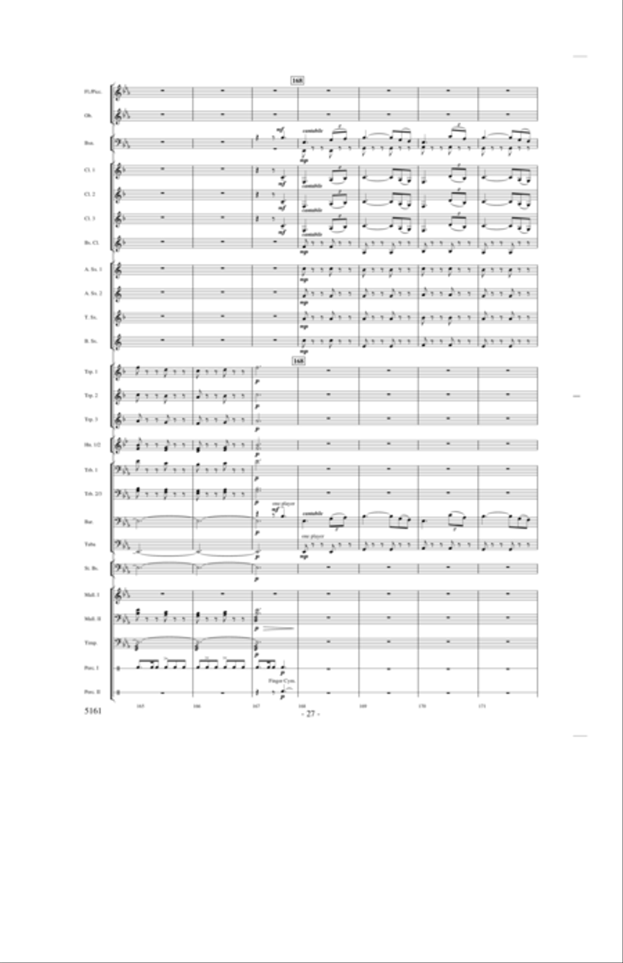 Into the Joy of Spring Concert Band scores gallery preview page 26