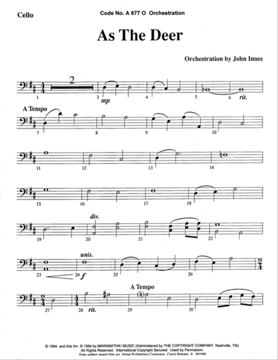 As the Deer Choir scores gallery preview page 21