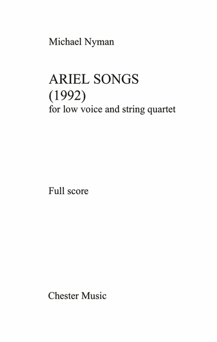 Ariel Songs