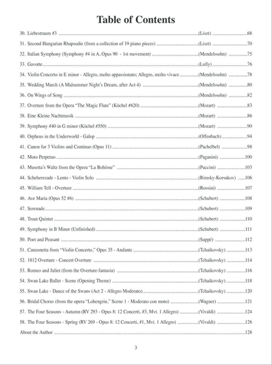 Violin Duet Classics Made Playable String Duet scores gallery preview page 9