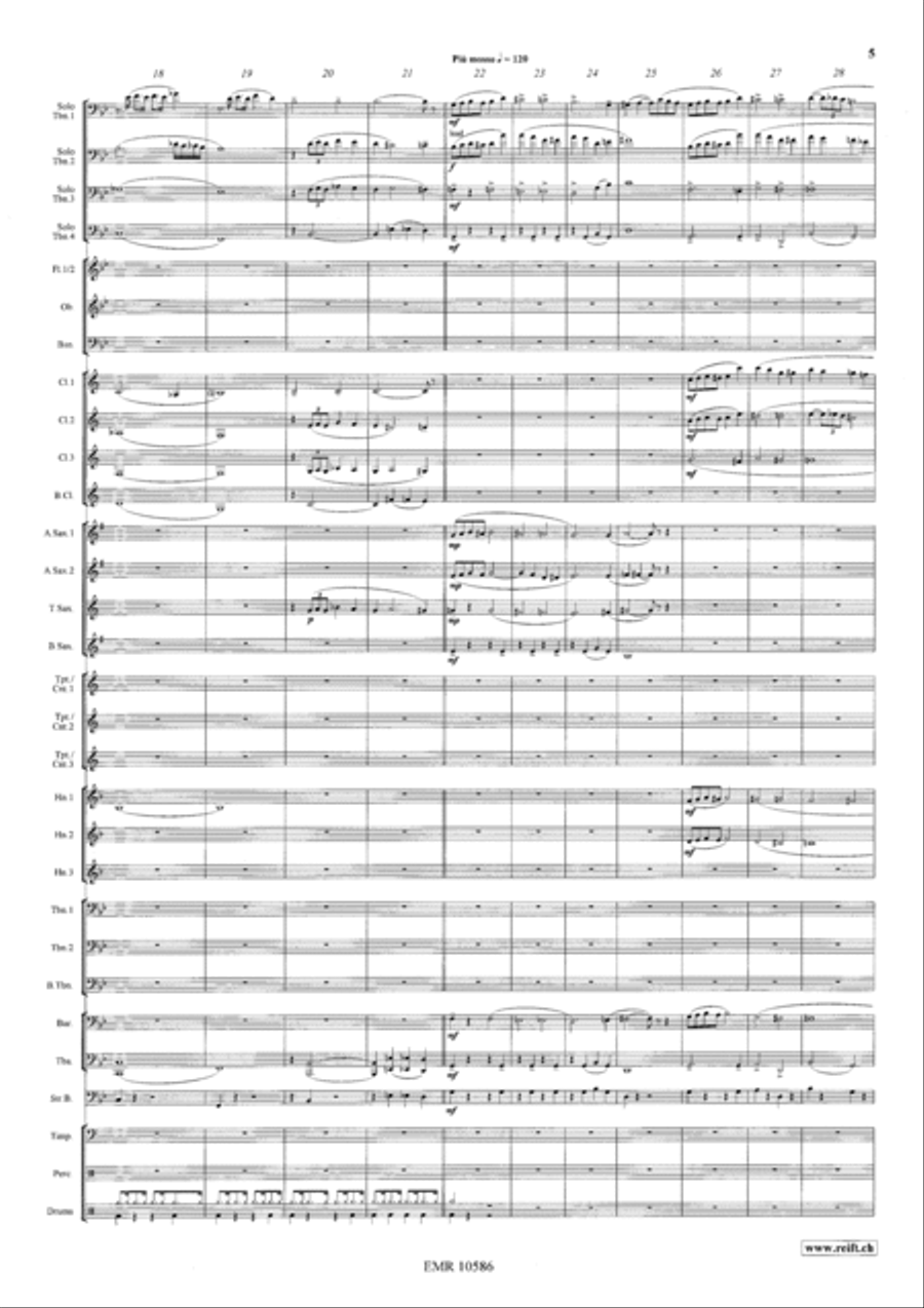 A Portrait Concert Band scores gallery preview page 5