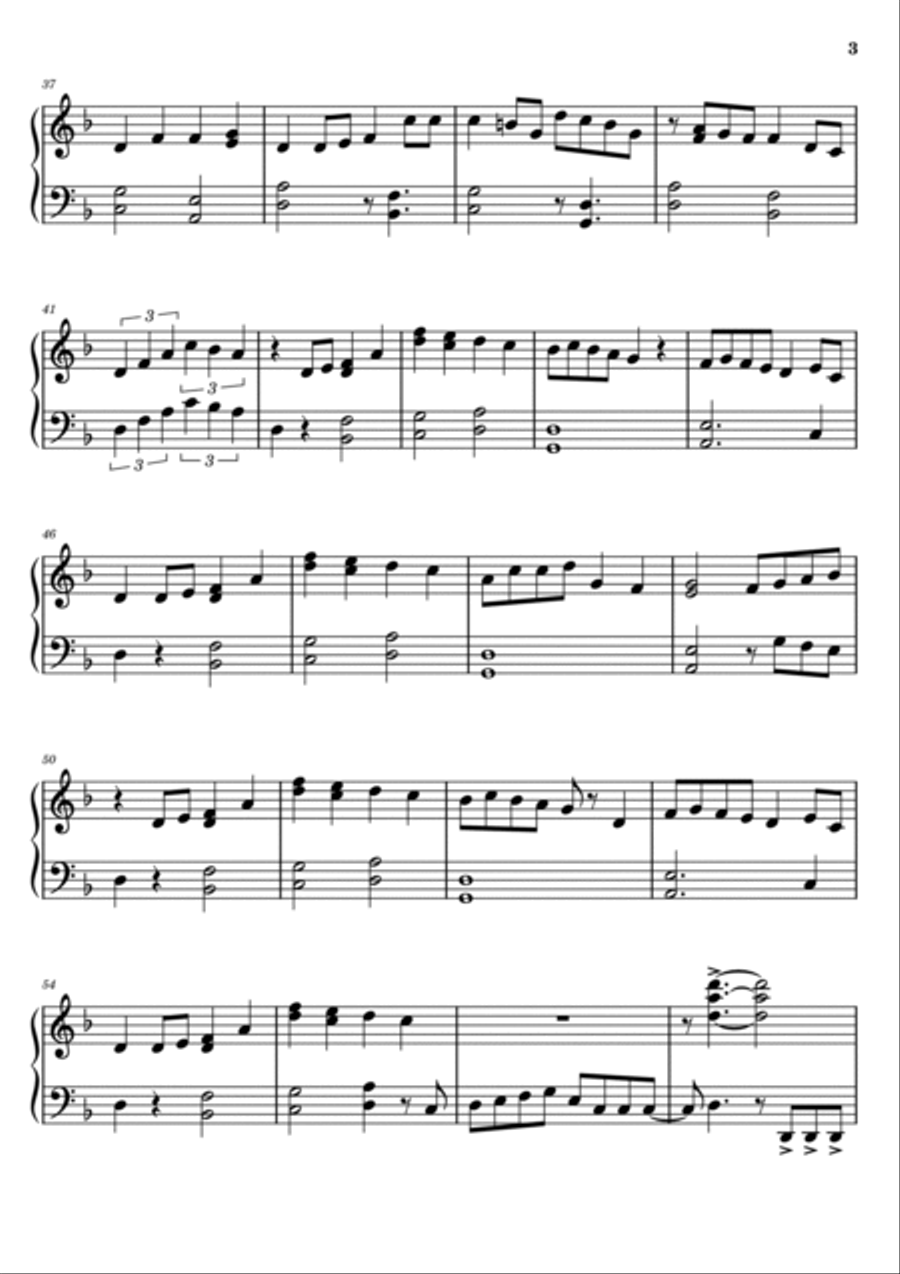 Mephisto Mephisto Piano, Vocal, Guitar scores gallery preview page 3