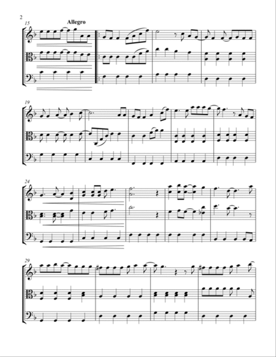 Don't Stop Me Now String Trio scores gallery preview page 5