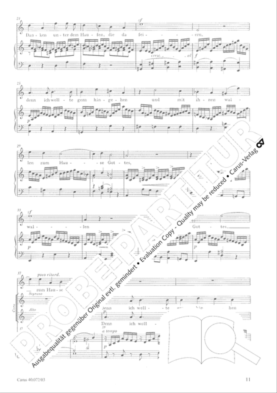 Psalm 42 4-Part scores gallery preview page 16