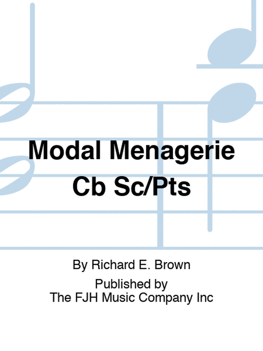 Modal Menagerie Cb Sc/Pts