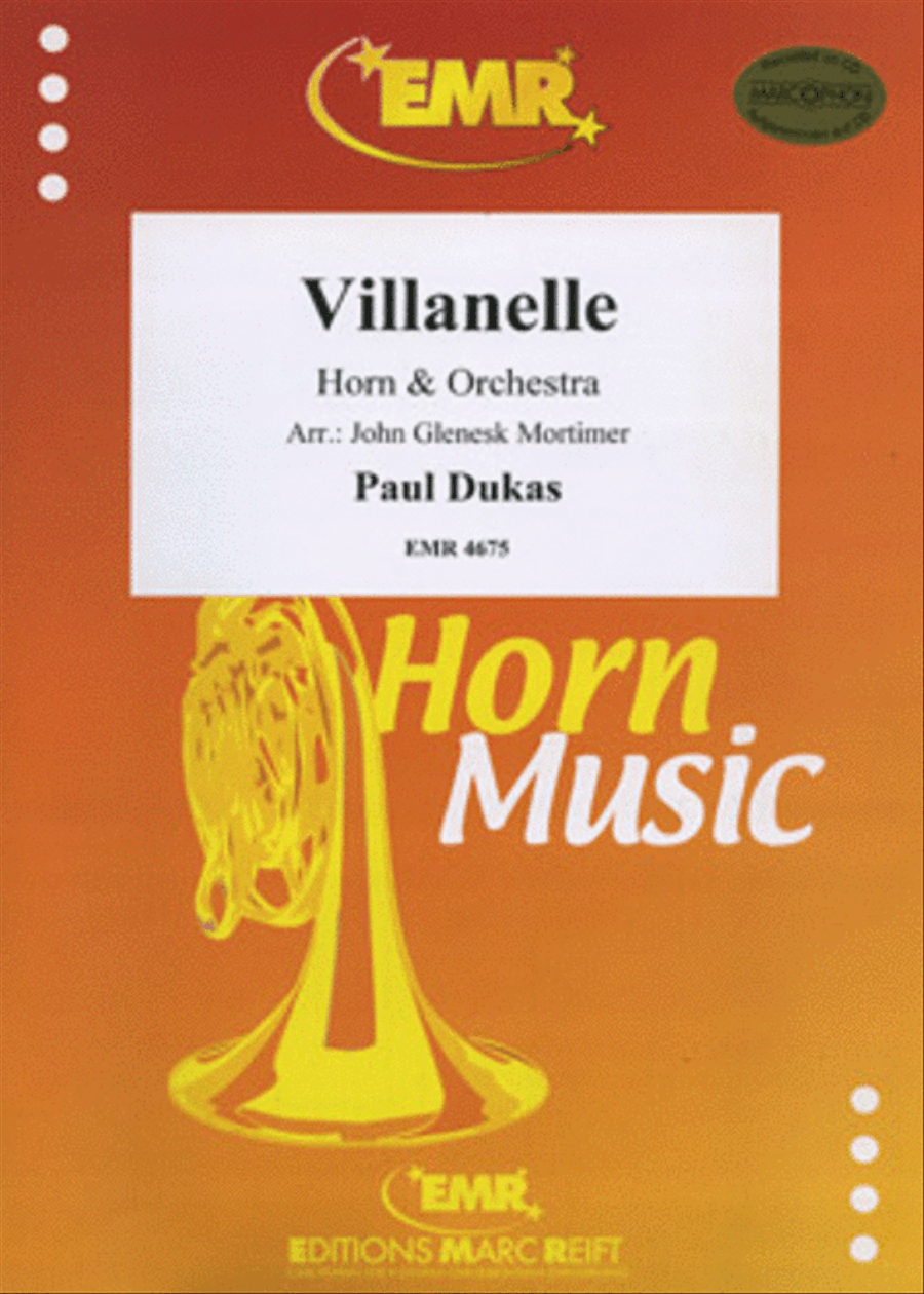 Villanelle Orchestra scores gallery preview page 1