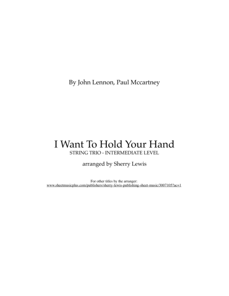 I Want To Hold Your Hand image number null