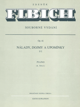 Book cover for Stimmungen, Eindrucke und Erinnerungen, op. 41/I