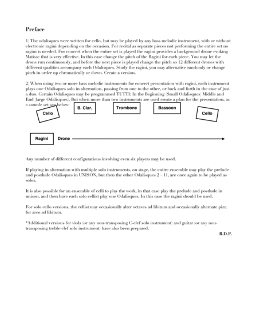 Twelve Odalisques Large Ensemble scores gallery preview page 2