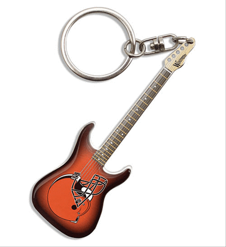 Cleveland Browns Electric Guitar Keychain Electric Guitar scores gallery preview page 2
