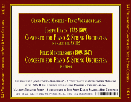 Grand Piano Masters: Mendelssohn