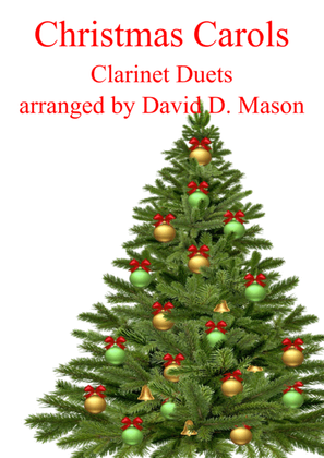 10 Christmas Carols for Clarinet Duet and Piano