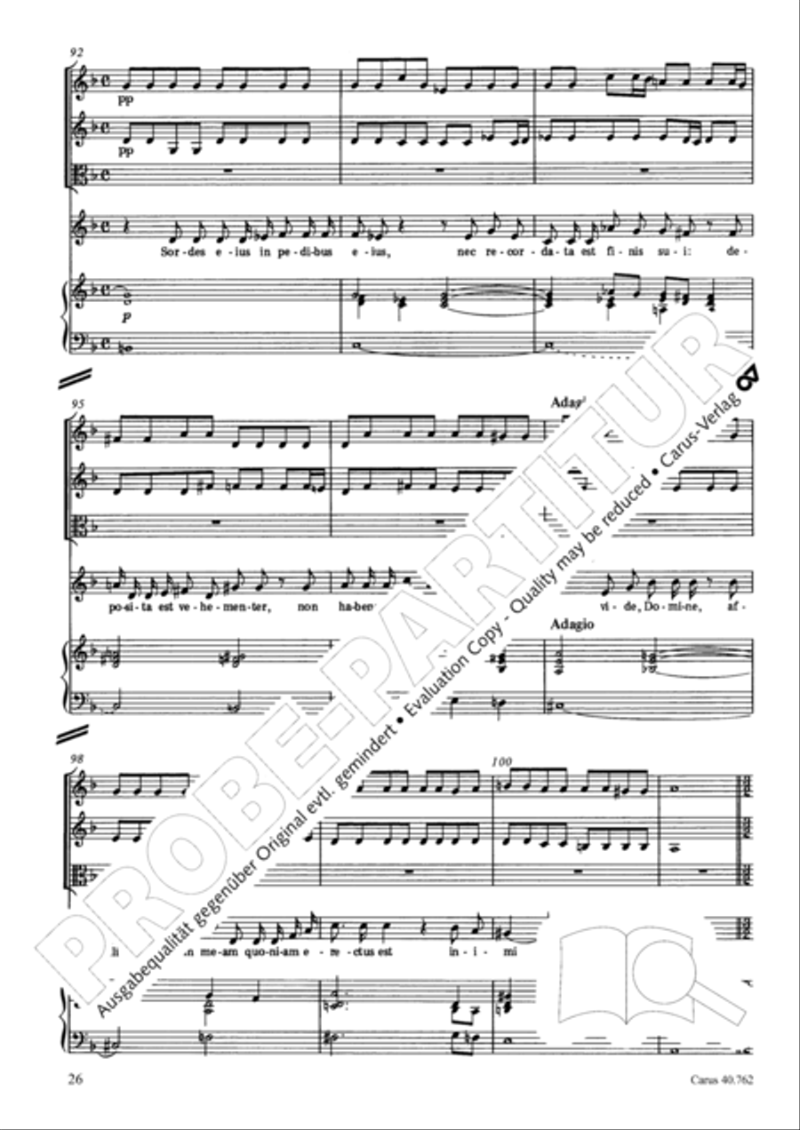 Lamentationes pro Hebdomada Sancta Score scores gallery preview page 41