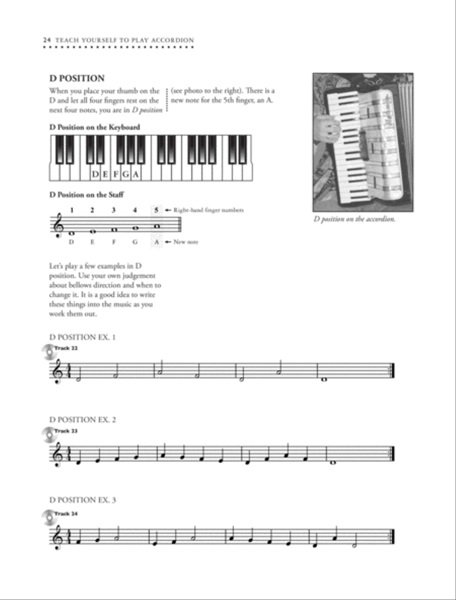 Alfred's Teach Yourself to Play Accordion Accordion scores gallery preview page 15