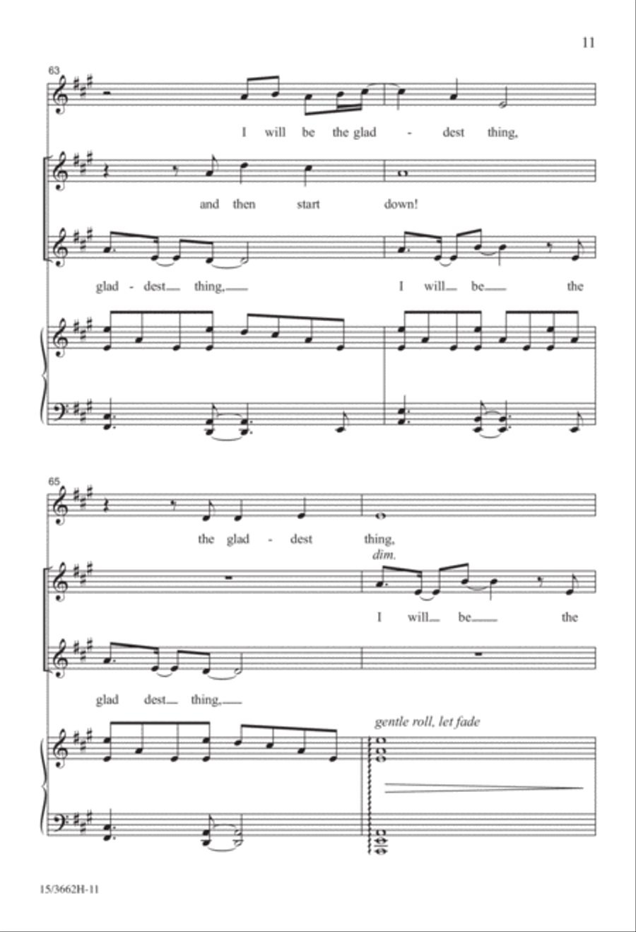 I Will Be the Gladdest Thing SA scores gallery preview page 11