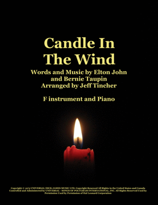 Book cover for Candle In The Wind