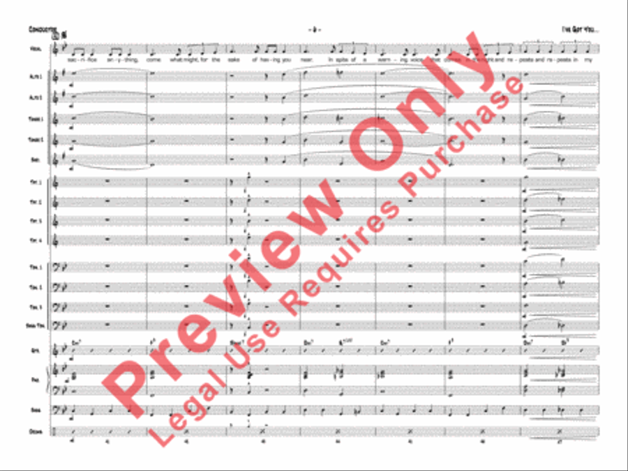I've Got You Under My Skin Jazz Ensemble scores gallery preview page 23