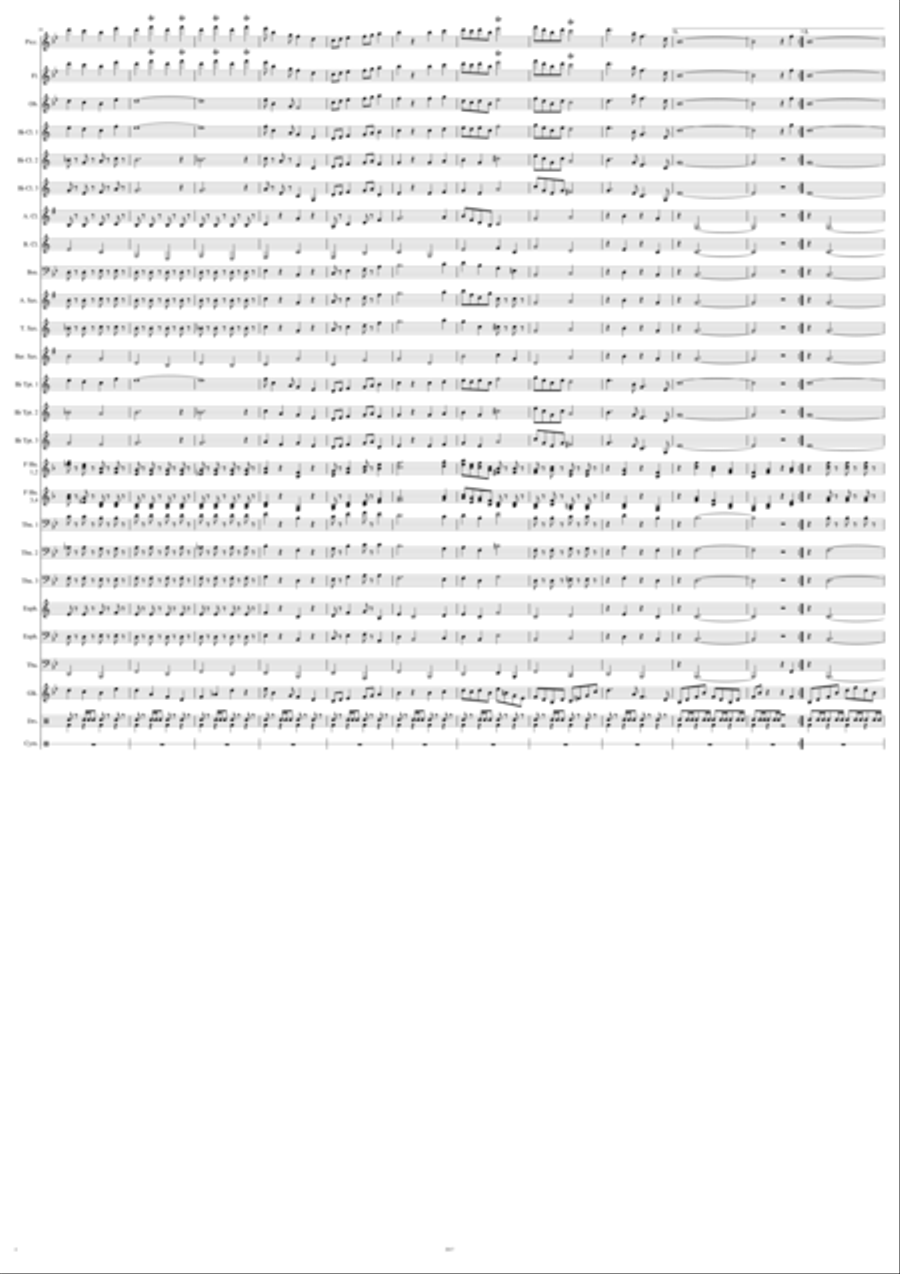 Mount Rushmore (March) Marching Band scores gallery preview page 4