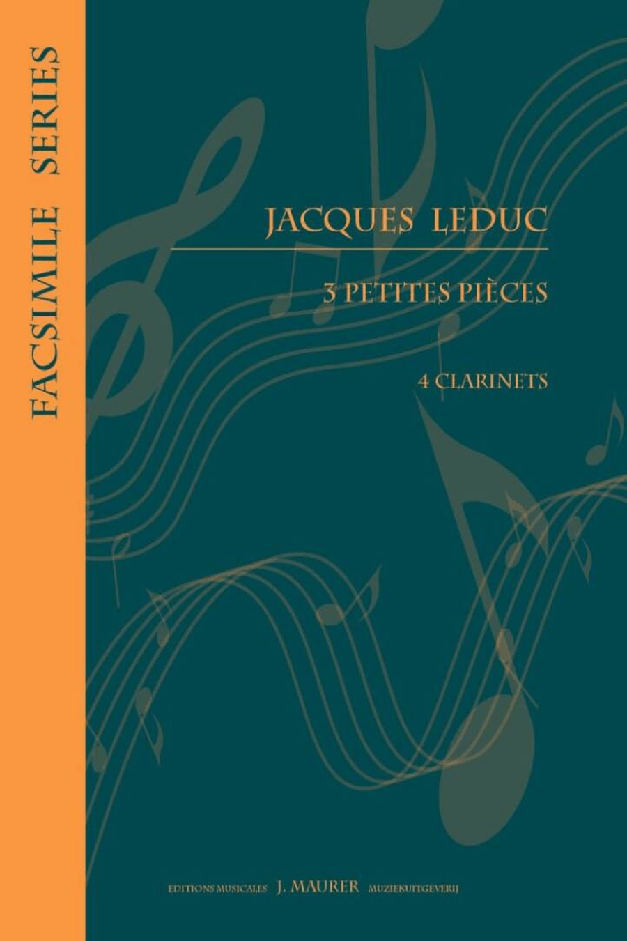 3 petites pièces 9 bis Clarinet Quartet scores gallery preview page 1