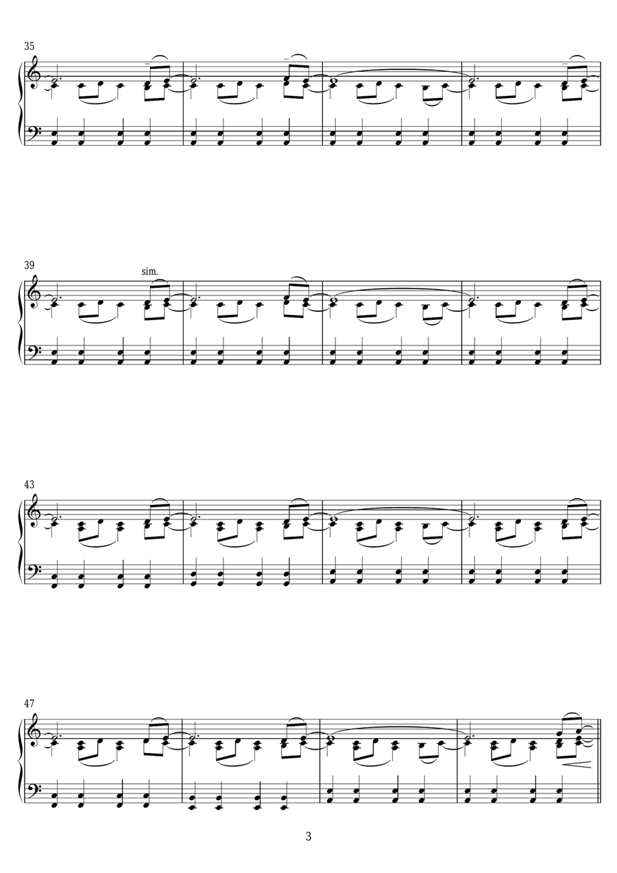Elements Piano Solo scores gallery preview page 3