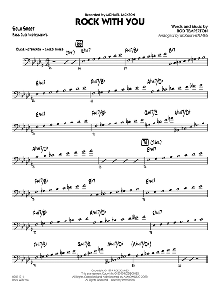 Rock With You - C Bass Clef Solo