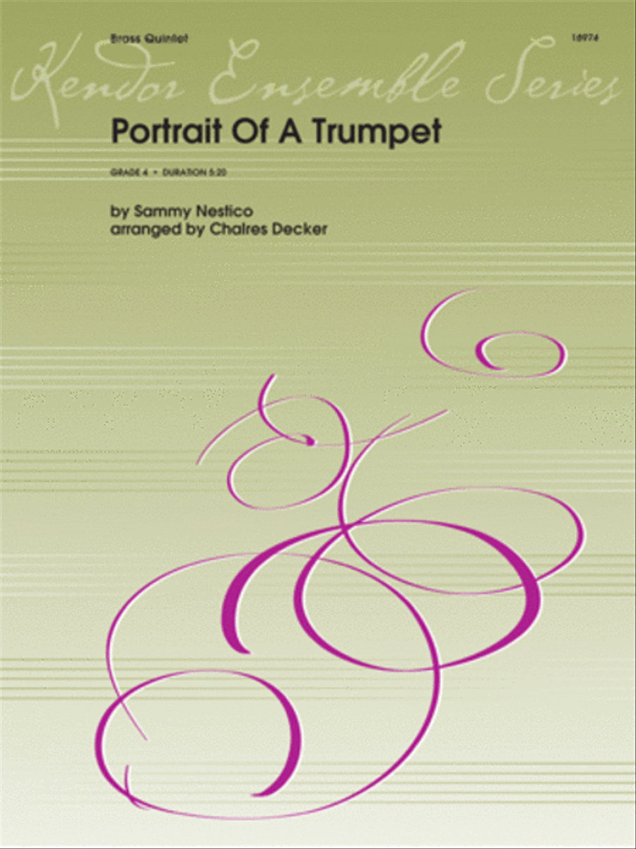 Portrait Of A Trumpet A Trumpet scores gallery preview page 1