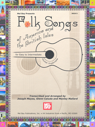 Book cover for Folk Songs of America and the British Isles