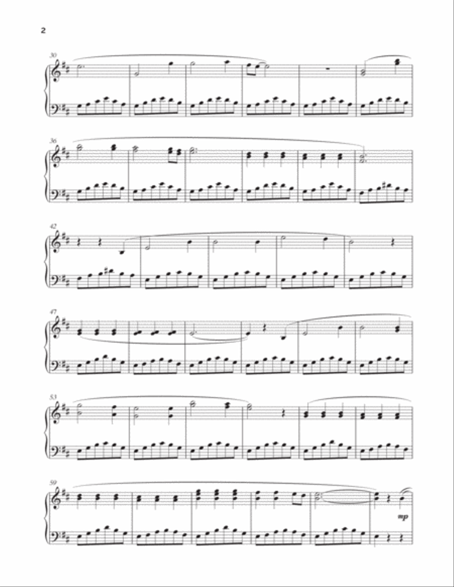 Castle Crag Piano Solo scores gallery preview page 3