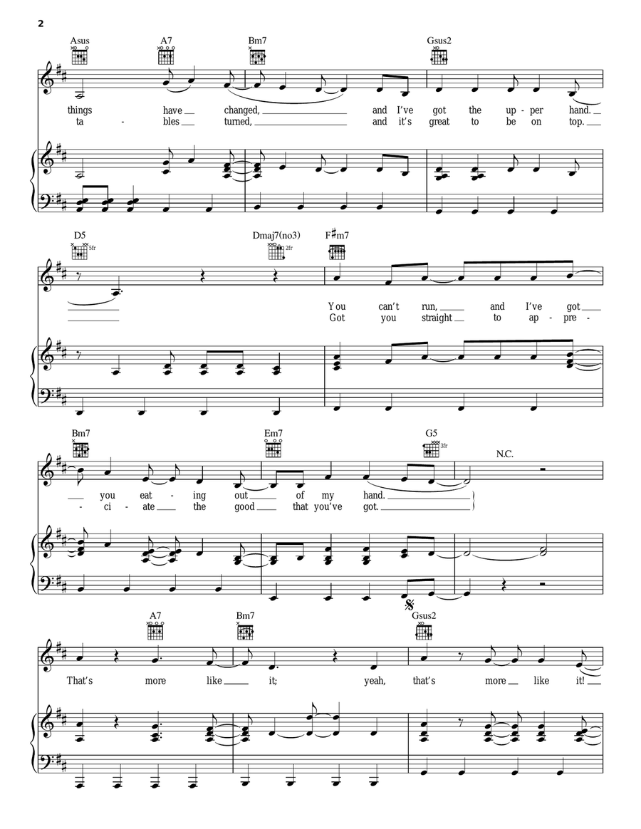 That's More Like It That's More Like It Piano, Vocal, Guitar scores gallery preview page 2