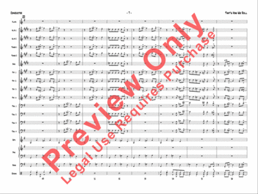 That's How We Roll Jazz Ensemble scores gallery preview page 10