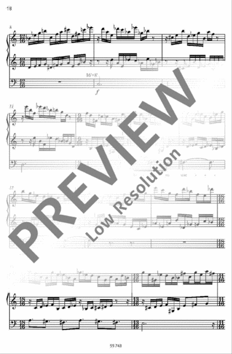 Rosa mystica Organ scores gallery preview page 18