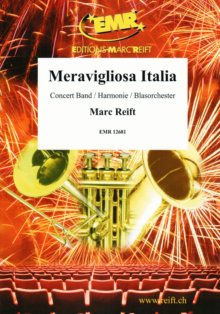 Meravigliosa Italia Concert Band scores gallery preview page 1