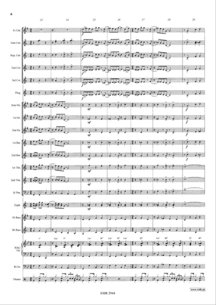 Fascinating Rhythm Fascinating Rhythm Brass Band scores gallery preview page 7