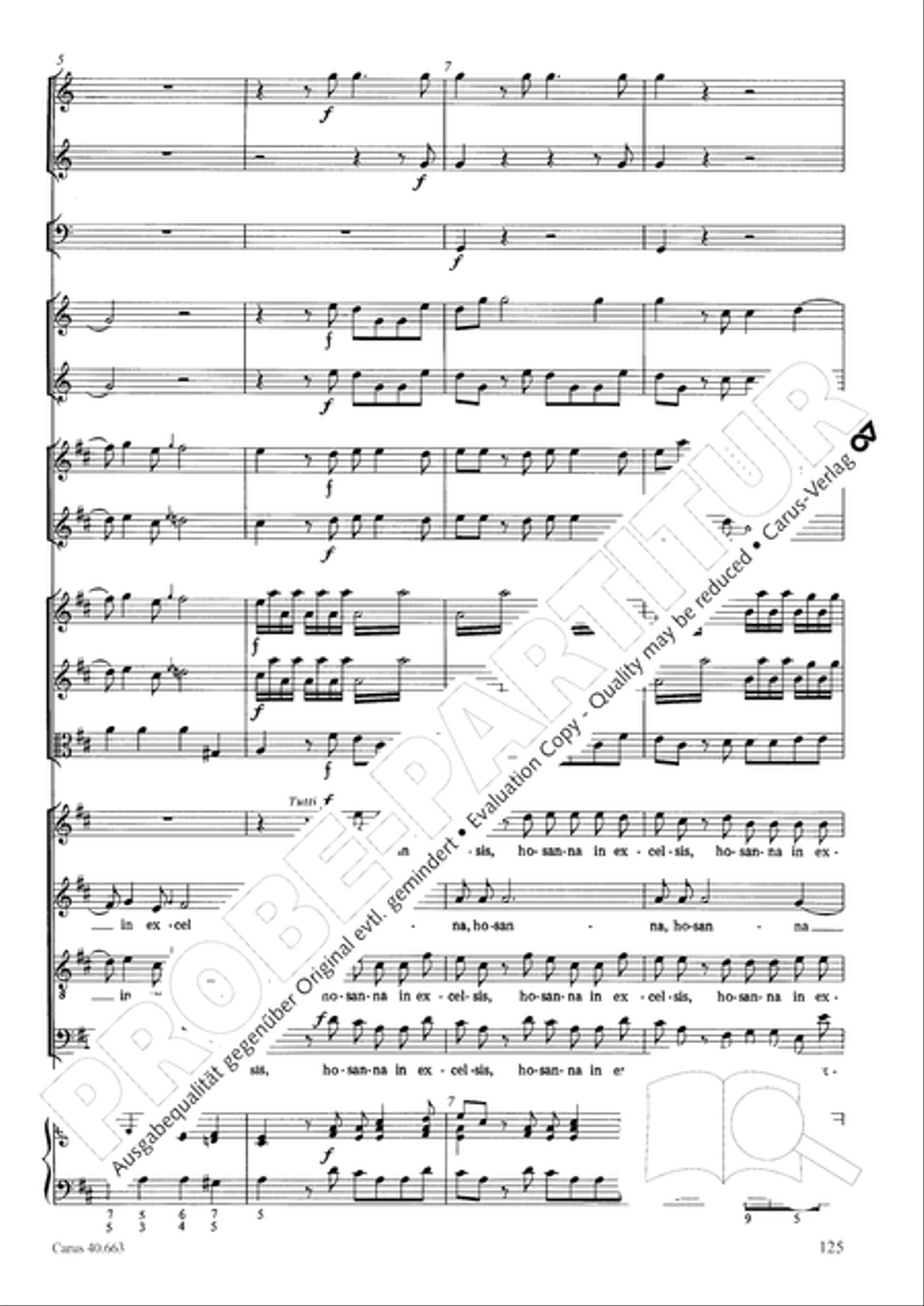 Mass in D minor (Missa in d) ATB scores gallery preview page 141
