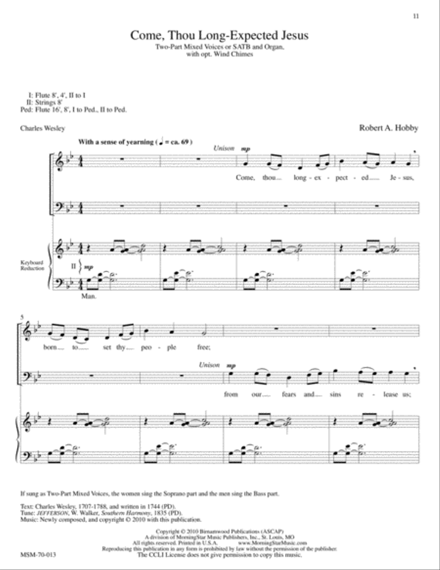 Holy Light: A Candlelight Service of Carols 4-Part scores gallery preview page 6