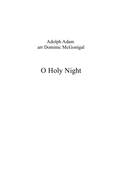 O Holy Night (SSAATBarB) image number null