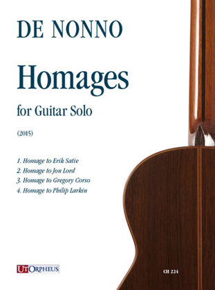 Homages for Guitar Solo (2015)