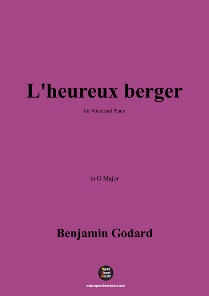 B. Godard-L'heureux berger,in G Major