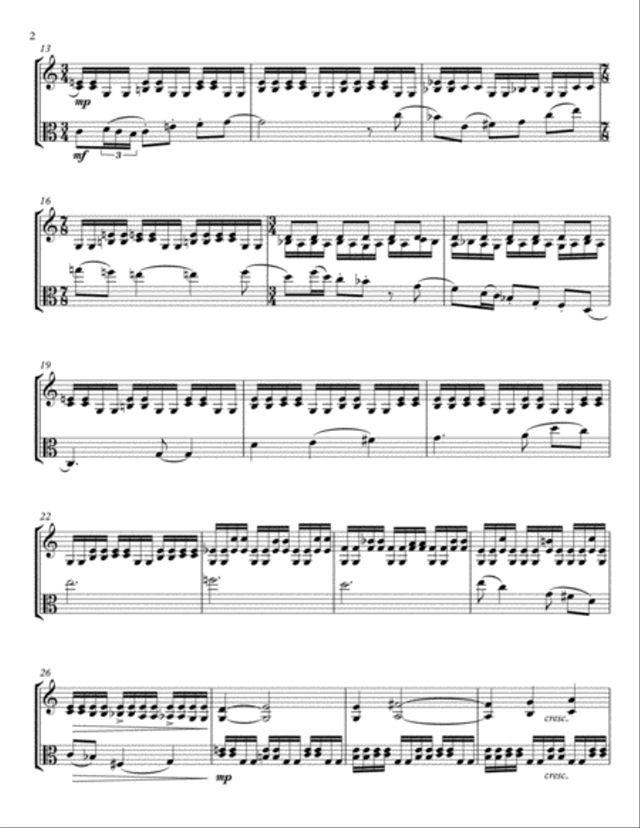 From my Notebook Vol.2 String Duet scores gallery preview page 3