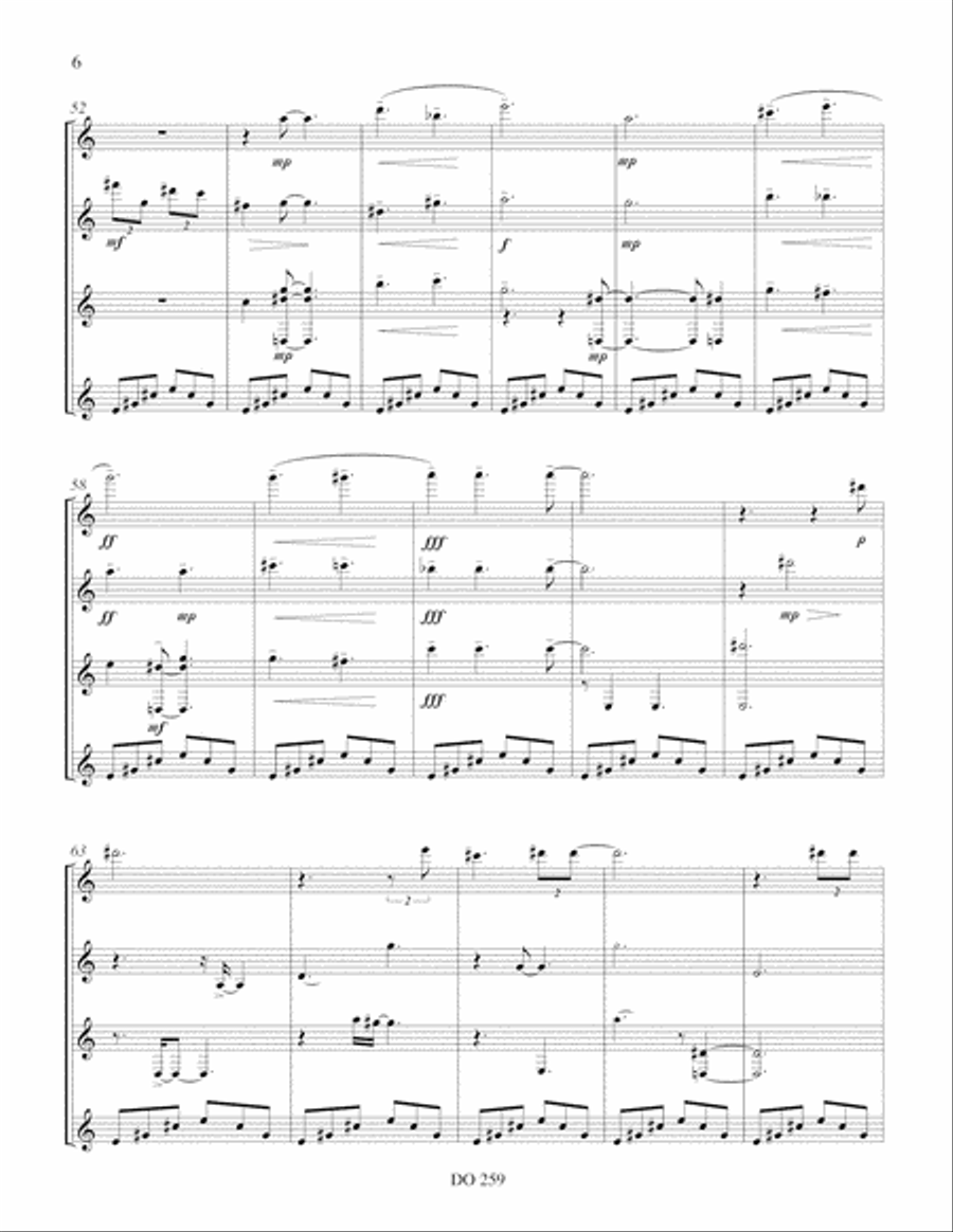 John Lennon Lay not John Lennon Lay not Guitar Ensemble scores gallery preview page 6