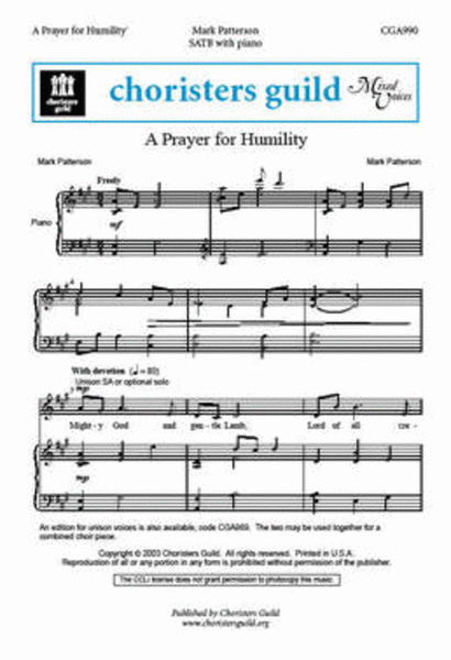 A Prayer for Humility