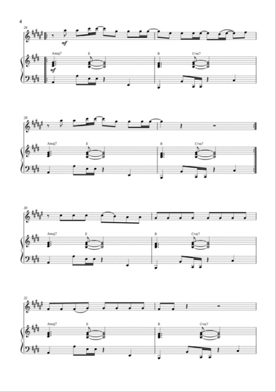 Anti-hero Soprano Saxophone scores gallery preview page 4