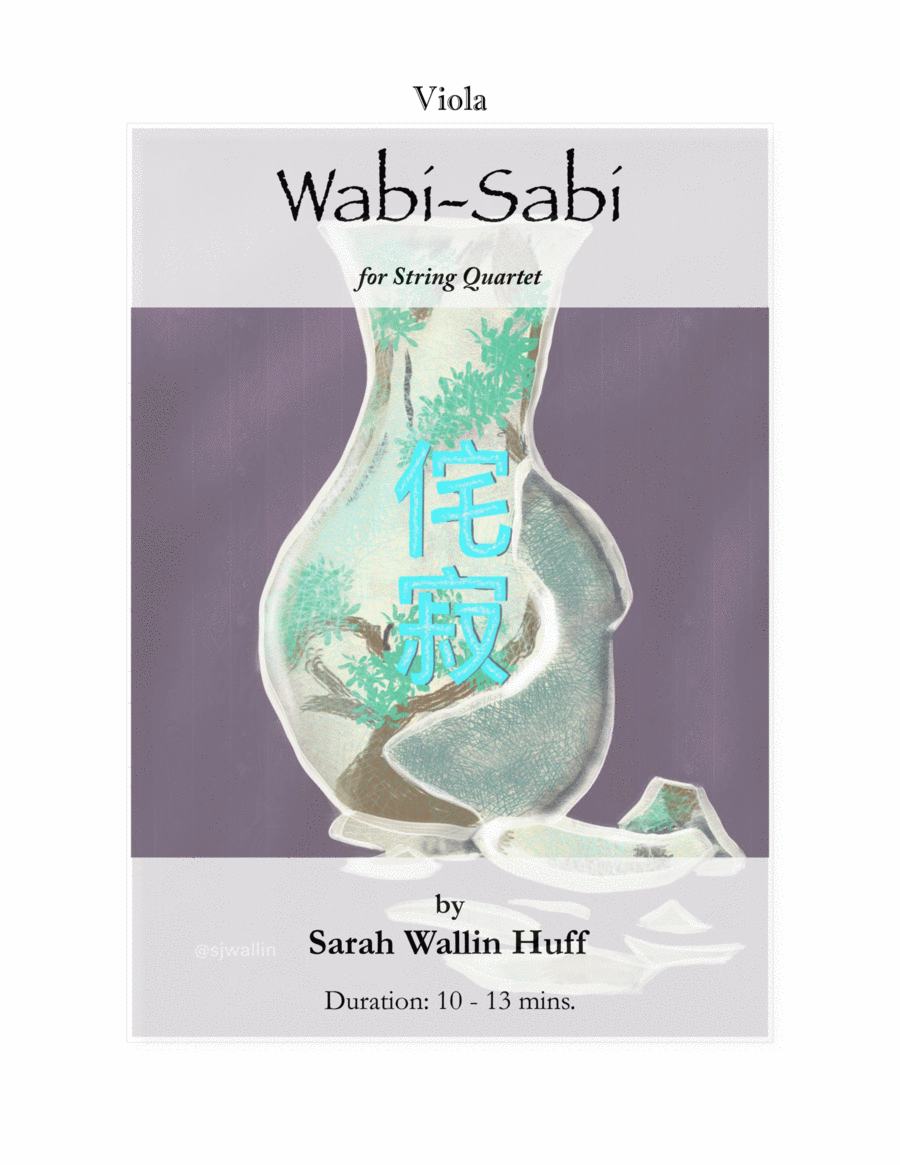 Wabi-Sabi (for string quartet) [Viola] image number null
