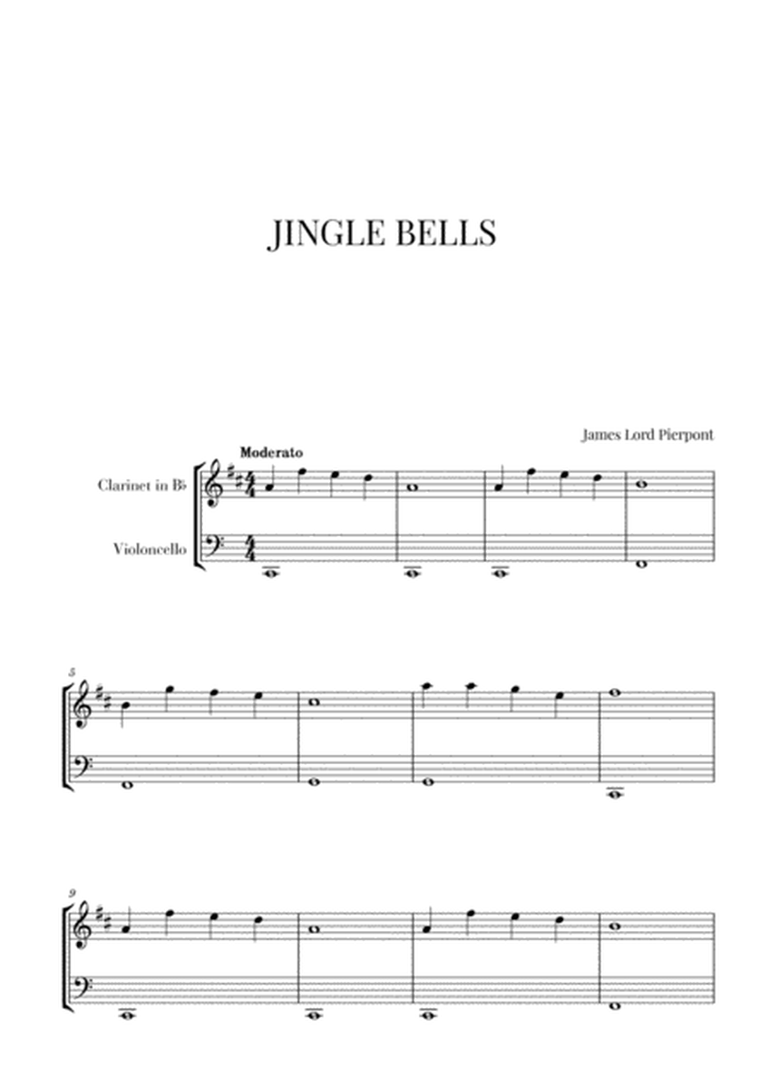 Jingle Bells for Clarinet and Cello image number null