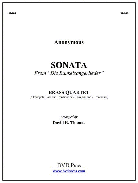 Sonata from Die bankelsangerlieder