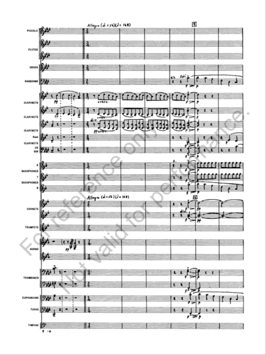 Egmont Egmont Concert Band scores gallery preview page 9