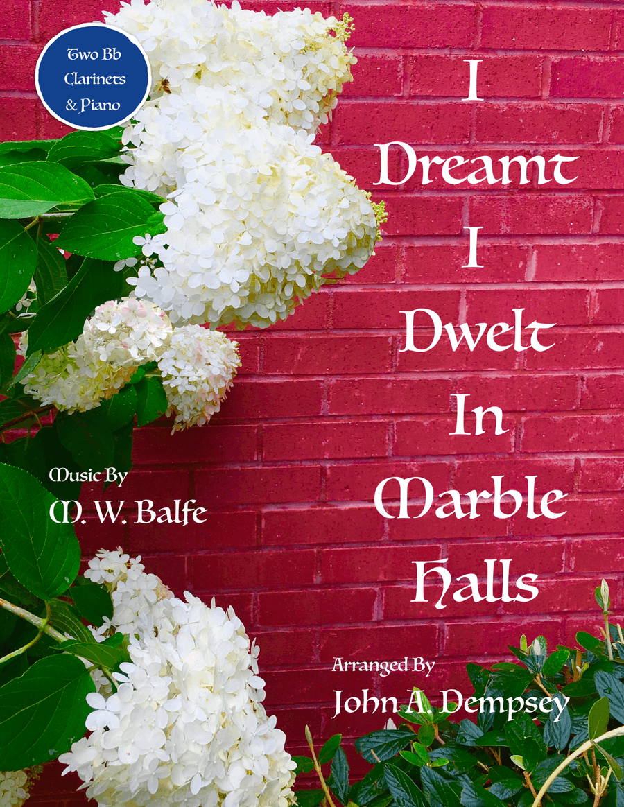 Marble Halls (Trio for Two Clarinets and Piano) Woodwind Duet scores gallery preview page 1