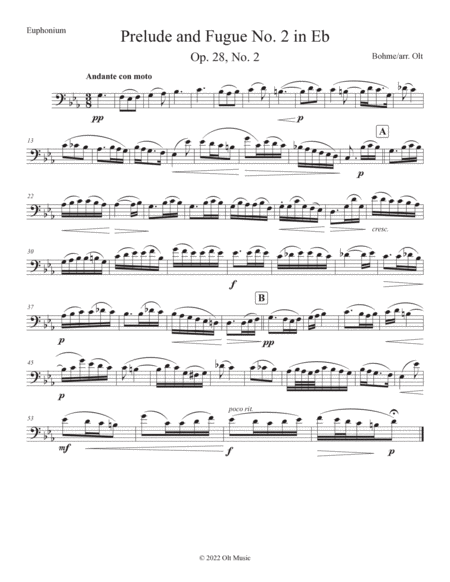 Prelude and Fugue No. 2 in Eb, Op. 28 No. 2 image number null