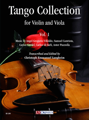 Book cover for Tango Collection for Violin and Viola - Vol. 1