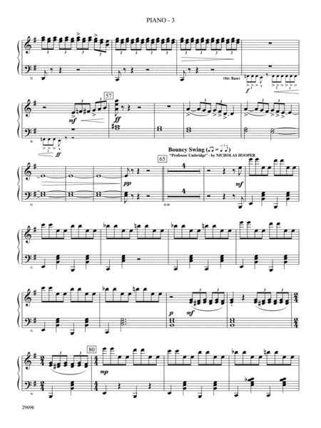 Harry Potter and the Order of the Phoenix, Concert Suite from: Piano Accompaniment
